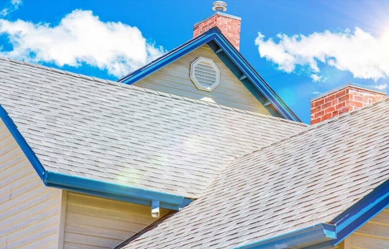 clean roof after roof cleaning services in san antonio