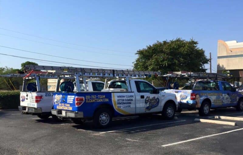 gleam team company trucks